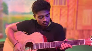 Jodi Himaloy Hoye X Shorolotar Protima – Guitar Cover  Khalid Hassan Milu  Vocal  Dipu Ghosh [upl. by Kcirddehs]