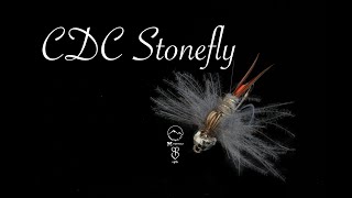 CDC Stonefly  Mountainfly Fly Tying  Fly Tying  great buggy nymph [upl. by Elletnuahc746]