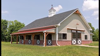 Horse Barn amp Living Quarters in Pittstown NJ [upl. by Socram]