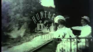 Early railroad advertising film USA 1902 Film 960 [upl. by Mascia526]