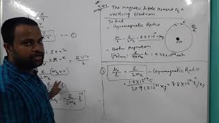 Magnetic Dipole Moment of a Revolving Electron SubhranshuPradhan [upl. by Lisha595]