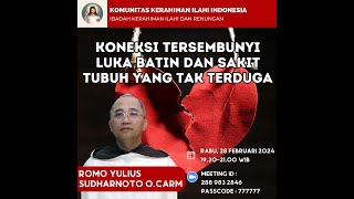 RM YULIUS SUDHARNOTO OCARM  KONEKSI TERSEMBUNYI LUKA BATIN DAN SAKIT TUBUH YANG TAK TERDUGA [upl. by Anyah7]