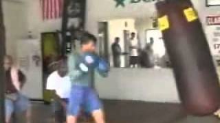 Arturo Gatti Training [upl. by Olihs]