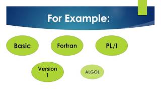 Introduction to high level language [upl. by Fremont]