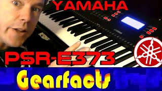 Yamaha PSRE373 keyboard  EXCELLENT [upl. by Oirramaj]