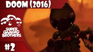 SGB Play Doom 2016  Part 2  Why Hello Jarvis [upl. by Lallage330]