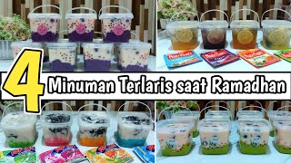 4 KREASI MINUMAN KEKINIAN TERLARIS SAAT RAMADHAN  ASLI BIKIN TENGGOROKAN LANGSUNG PLONG [upl. by Aiksa233]