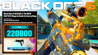 Black Ops 6 The NEW Absolute FASTEST WAYS To Rank Up Weapon XP amp Level XP Guide [upl. by Erlina]