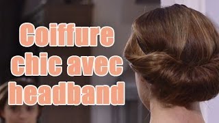 Astuce Coiffures comment se coiffer avec un accessoire [upl. by Whitten]