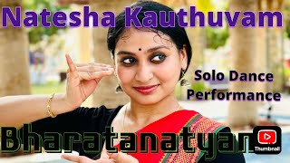 Natesha kauthuvam bharatanatyam dance performance Kalakshetra style [upl. by Ile]