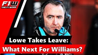 Paddy Lowe Takes Leave What Next For Williams [upl. by Barling]