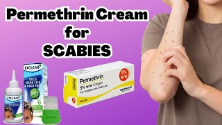 How To Use Permethrin Cream To Get Rid Of Scabies  Lyclear Dermal Cream [upl. by Eseret566]