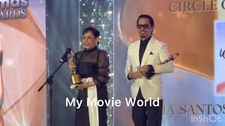 VILMA SANTOS amp CHRISTOPHER DE LEON Win Circle of Excellence Award at FAMAS 2024 [upl. by Aneehc905]