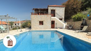 LARGE HOUSE I LARGE POOL I Stoupa  Agios Nikolaos Messinia [upl. by Percival]