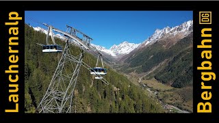 Lauchernalp Bergbahn 2022 Lötschental Wallis [upl. by Summer]