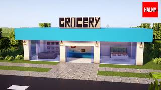 How to build a grocery store in minecraft no mods [upl. by Swain]