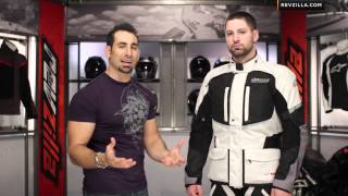 Alpinestars Andes Drystar Jacket Review at RevZillacom [upl. by Joktan403]