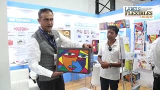 Ankit Graphics at Pamex promoted flexographic plates for Labels and Packaging segments [upl. by Boys751]