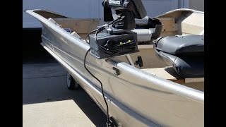 Performance Demo  Transducer attached on Lund transom with Super Magnets [upl. by Cogan838]