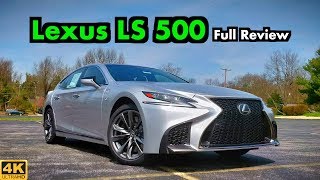 2019 Lexus LS 500 FSport FULL REVIEW  DRIVE  Can Sport and Extreme Luxury Coexist [upl. by Pega401]