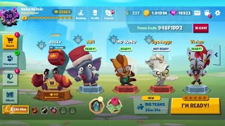 Zooba Squad Rocky Frank Betsy Phil Paolo 20 Level Upgrade Spear Gameplay [upl. by Shelly]