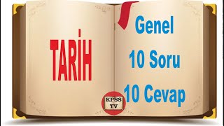 KPSS Tarih Genel [upl. by Nigam821]