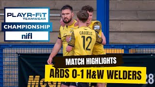 MATCH HIGHLIGHTS Ards vs HampW Welders February 24th 2024 [upl. by Nossah]