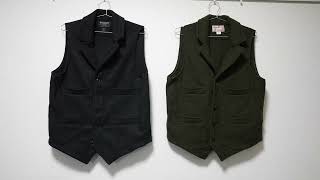 Filson  MACKINAW WOOL WESTERN VEST [upl. by Yaffit]