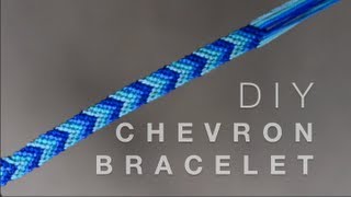 DIY Chevron Friendship Bracelet [upl. by Elon]