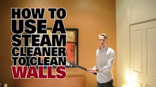 How to Use a Steam Cleaner to Clean Walls  Dupray Steam Cleaners [upl. by Norina]