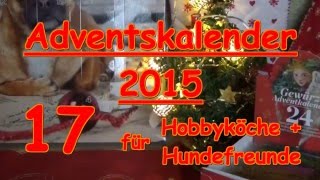 Adventskalender 17 Türchen Hund Gewürze kochen [upl. by Esme]