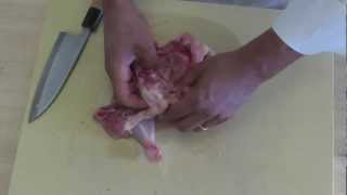 How to debone Cornish Hen [upl. by Morey]