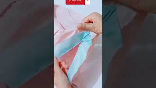 piping lagane ka tarika  chak daman per les lagane ka tarika  how to stitch lace on shirt [upl. by Garibull]