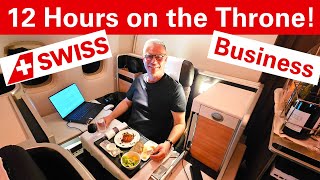 Swiss Business Class 12 Hours on the Throne [upl. by Enohsal]