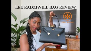 Tory Burch Lee Radziwill Small Bag Review [upl. by Orecic]