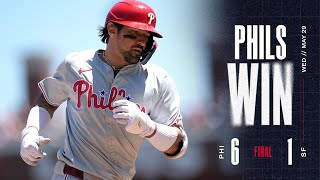 Phillies vs Giants Game Highlights 52924  MLB Highlights [upl. by Ecirted]