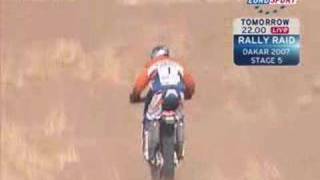 Lisboa Dakar Rally 2007  Motorbikes Stage 04 [upl. by Eisler]