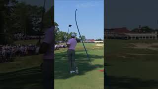 Tiger woods driver us open 2024 worldclassgolf golfingworld golfingworld nellykorda golfer [upl. by Atteynek]