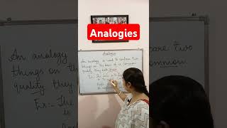 Analogies english englishgrammar learnenglish speakenglish spokenenglish shorts [upl. by Atirys]