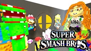 NEW SUPER SMASH BROS ULTIMATE  Hide and Seek  Minecraft Switch [upl. by Giacamo]