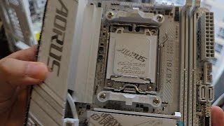 Unbox mainboard Gigabyte X870I AORUS PRO ICE đầu tiên ở Việt Nam [upl. by Rip]