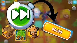 BTD6 Finally Got Fast Track Mode [upl. by Uolyram]