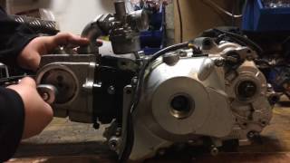 comment démonter un haut moteur dune dirt 125 [upl. by Canty636]