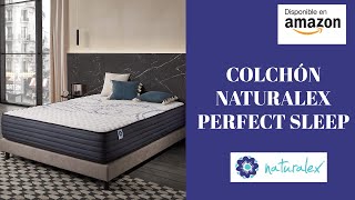 Naturalex  Colchón Viscoelástico Perfectsleep 135x190 cm  Espuma HR amp Blue Látex  Altura 30 cm [upl. by Lomasi]