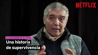 Los supervivientes de La sociedad de la nieve detrás de las cámaras  Netflix España [upl. by Leoy]