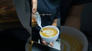 Latte art Barista skills [upl. by Grete750]