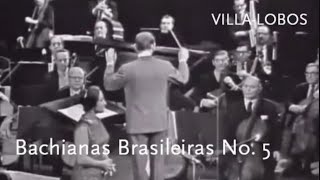 Bachianas Brasileiras No 5 • VillaLobos • New York Philharmonic [upl. by Bastien625]