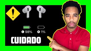 ¿Por qué Solo se CARGA 🔋 1 AirPod 🎧 ⚠️ PELIGRO [upl. by Deering960]