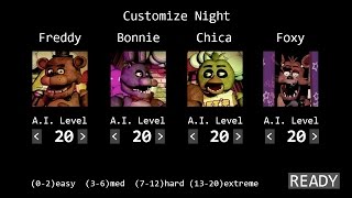 Five Nights at Freddys Sister Location  Custom Night  Part 3 [upl. by Moyra]