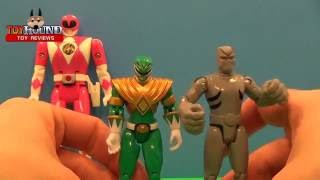 2010 Mighty Morphin Power Rangers Putty Patrol action figure reviewed by ToyHound [upl. by Burrton156]